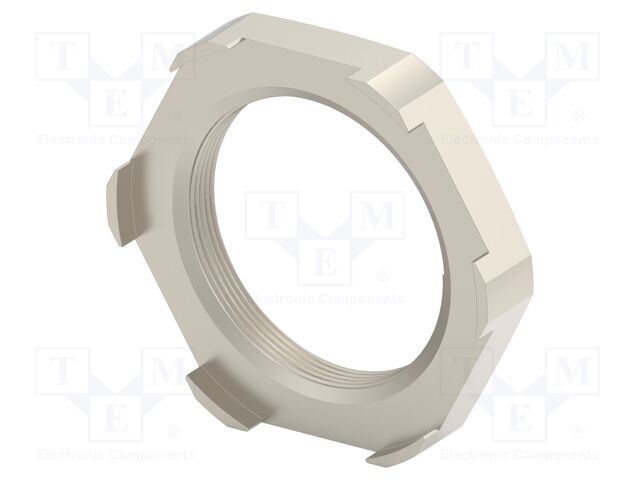 Nut; IP67,IP68; Thread: M20; Mat: stainless steel; Entrelec