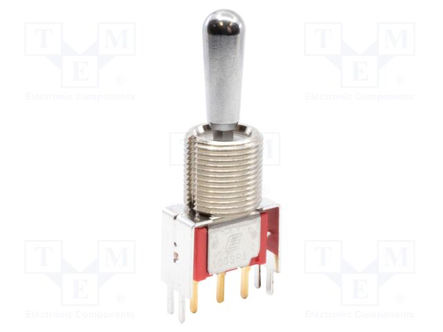 Switch: toggle; Pos: 3; SP3T; ON-OFF-(ON); 0.02A/20VAC; 0.02A/20VDC