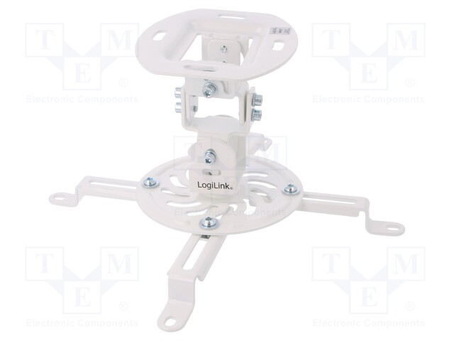 Projector mount; 13.5kg; white; Arm len: 150mm
