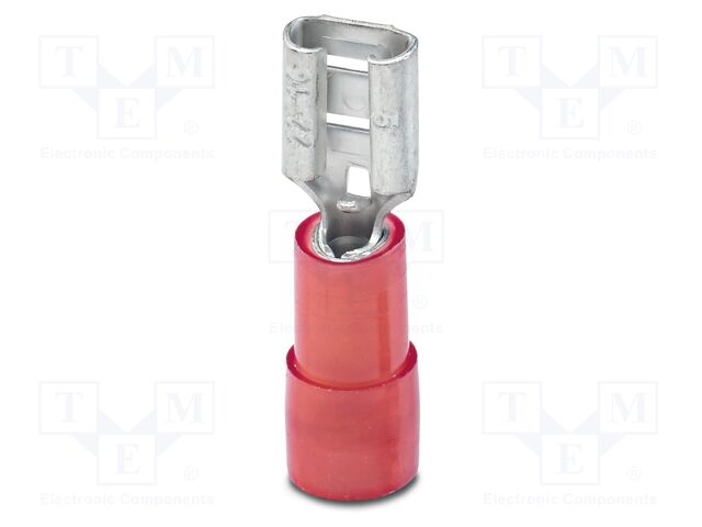 PA; insulated; Body: red; Tip: flat