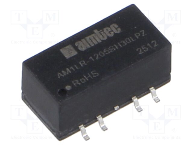 Converter: DC/DC; 1W; Uin: 11.4÷12.6V; Uout: 5VDC; Iout: 200mA; SMD