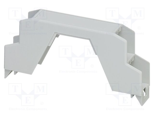 Upper housing; grey; ME 17,5; X: 17.6mm; Y: 99mm; Z: 45.85mm