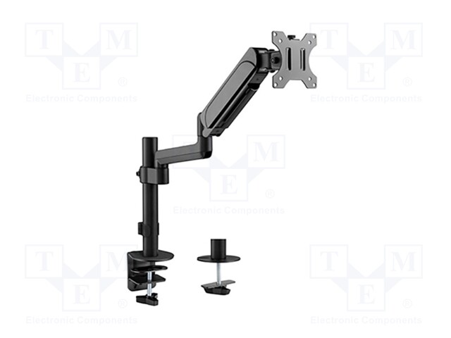 Monitor holder; 9kg; 17÷32"; Arm len: 533mm; for one monitor