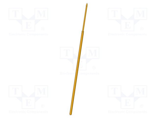 Needle-like test probe; Operational spring compression: 8mm