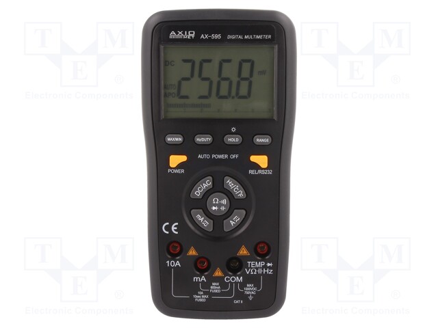 Digital multimeter; LCD (5999),bargraph; 3x/s; -20÷1000°C
