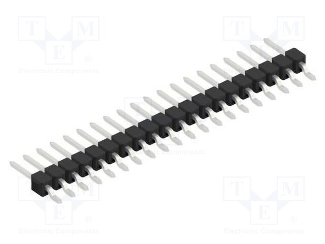 Connector: pin strips; pin header; male; PIN: 20; 2.54mm; SMT; 1x20