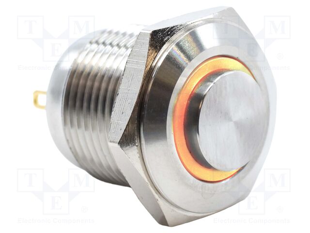 Switch: vandal resistant; Pos: 2; SPST-NO; 2A/48VDC; OFF-(ON); IP65