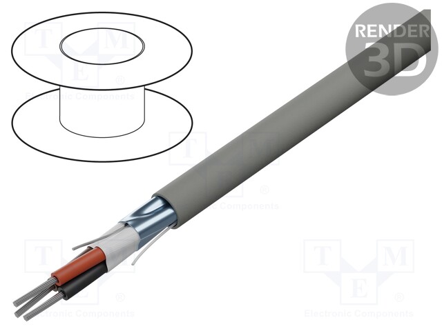 Wire; EcoCable® Mini,EcoGen™,UL AWM 21460,VW-1; 3x26AWG; MPPE
