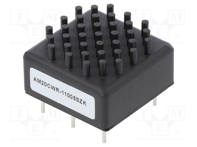 Converter: DC/DC; 20W; Uin: 42÷176V; 5VDC; Iout: 4A; 1"x1"; 23g