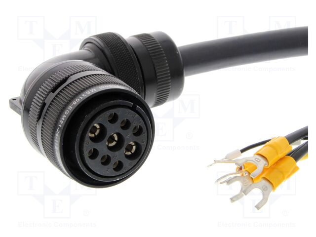 Cable: servo drive; Accurax G5; brake,power; 20m