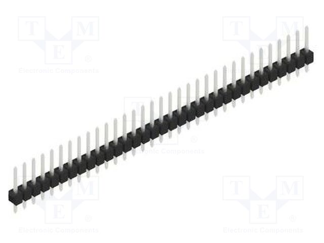 Connector: pin strips; pin header; male; PIN: 33; 2.54mm; THT; 1x33