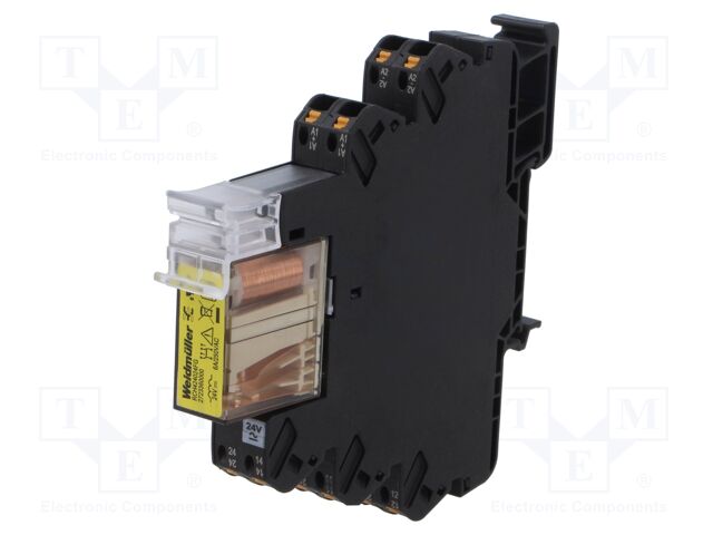 Relay: interface; DPDT; Ucntrl: 24VAC,24VDC; 8A; Variant: Relay set