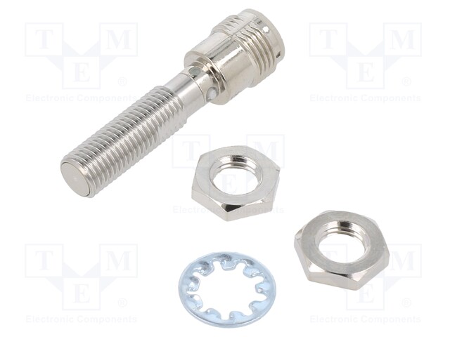 Sensor: inductive; Output conf: PNP / NO; 0÷2mm; 10÷30VDC; M8; IP67