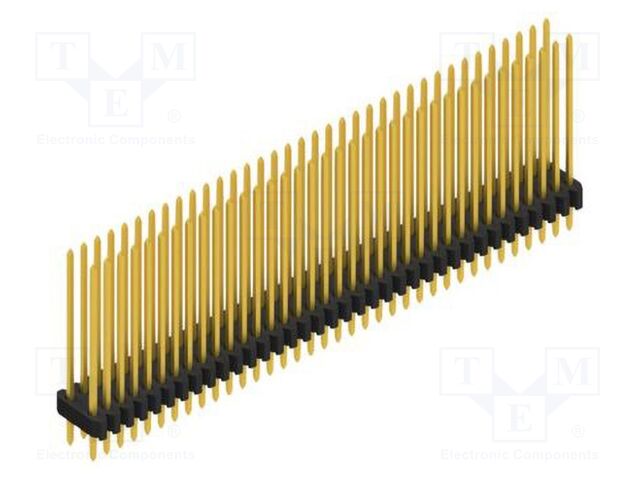 Connector: pin strips; pin header; male; PIN: 72; 1.27mm; THT; 2x36