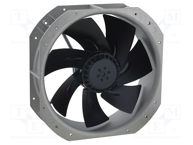 Fan: AC; axial; 230VAC; 280x280x80mm; 1785m3/h; 70dBA; ball bearing