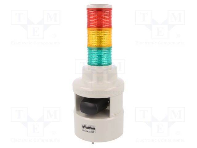 Signaller: signalling column; Colour: red/amber/green; LED; IP54