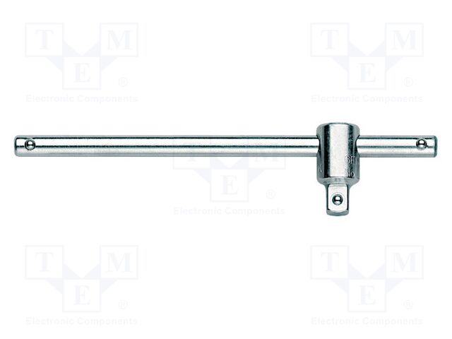 Knob; socket spanner; 1/4"; Chrom-vanadium steel; 115mm