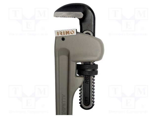 Wrench; adjustable; 350mm; aluminium; for pipe gripping; 2"