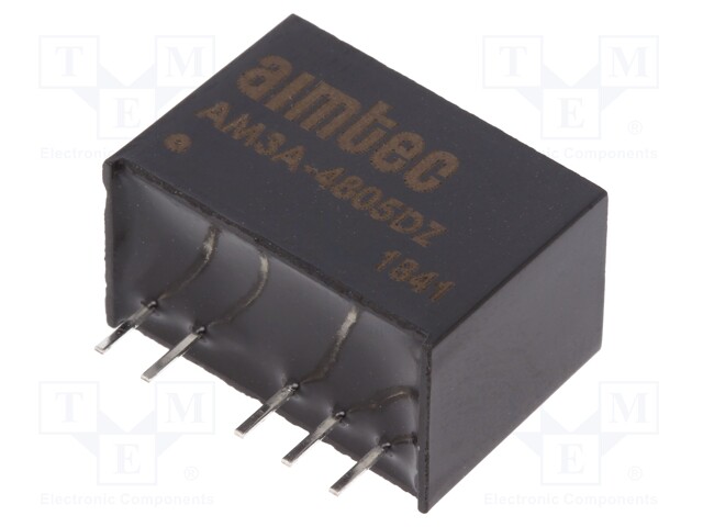 Converter: DC/DC; 3W; Uin: 18÷75V; Uout: 5VDC; Uout2: -5VDC; SIP6