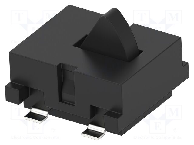 Microswitch TACT; SPST-NO; Pos: 2; 0.001A/5VDC; SMT; none; 390mN