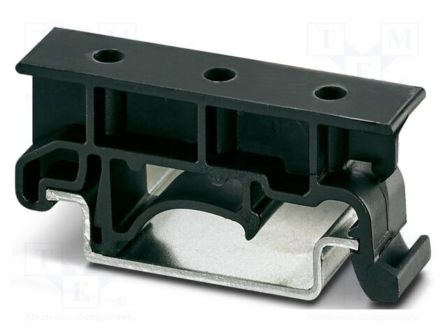 Fixing element; L: 7.3mm; W: 10mm; H: 42.6mm; Body: black