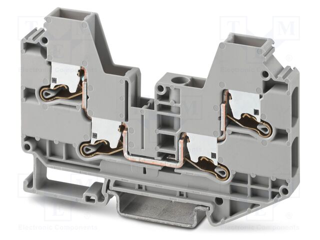 Splice terminal: rail; 41A; 1kV; PA; L: 57.6mm; 0.5÷10mm2; ways: 1