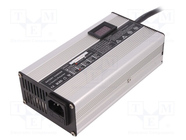 Charger: for rechargeable batteries; Li-Ion; 10A; Usup: 230VAC