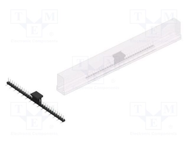 Connector: pin strips; pin header; male; PIN: 29; 2mm; SMT; 1x29