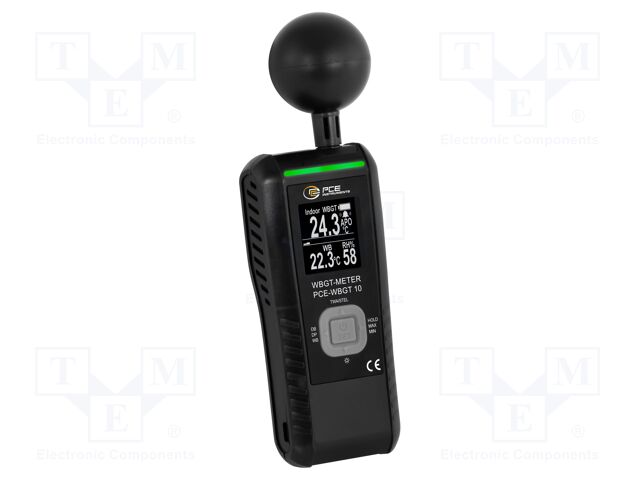 Thermo-hygrometer; LCD 1,8"; Non-contact temp.range: -20÷125°C