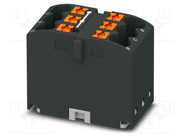 Splice terminal: rail; 24A; 450V; push-in; PA; L: 21.7mm; 0.14÷4mm2