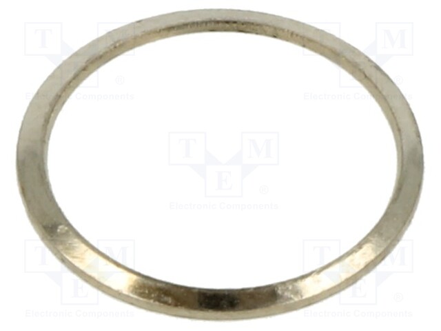 Nickel; Accessories: washer; for banana sockets