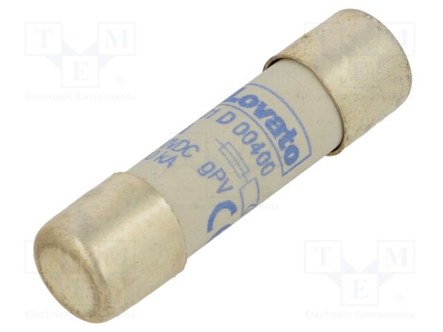 Fuse: fuse; 4A; 1kVDC; gPV; 10x38mm