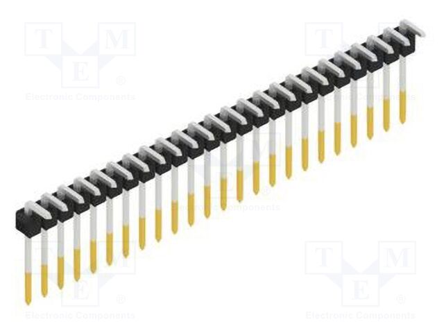Connector: pin strips; pin header; male; PIN: 24; 2.54mm; THT; 1x24