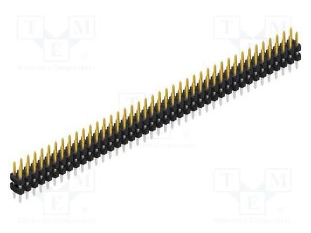 Connector: pin strips; pin header; male; PIN: 82; 2mm; THT; 2x41