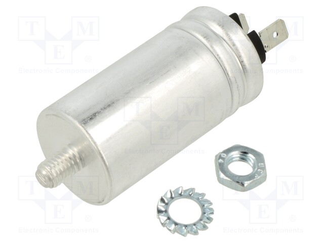 Capacitor: polypropylene; 1uF; 1.2kV; ±10%; Ø30x58mm