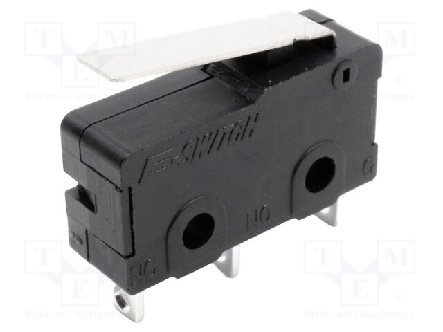 Microswitch SNAP ACTION; with lever; SPDT; 5A/250VAC; ON-(ON)