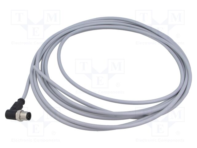 Connector: M12; plug; PIN: 5; male; A code-DeviceNet / CANopen; 5m