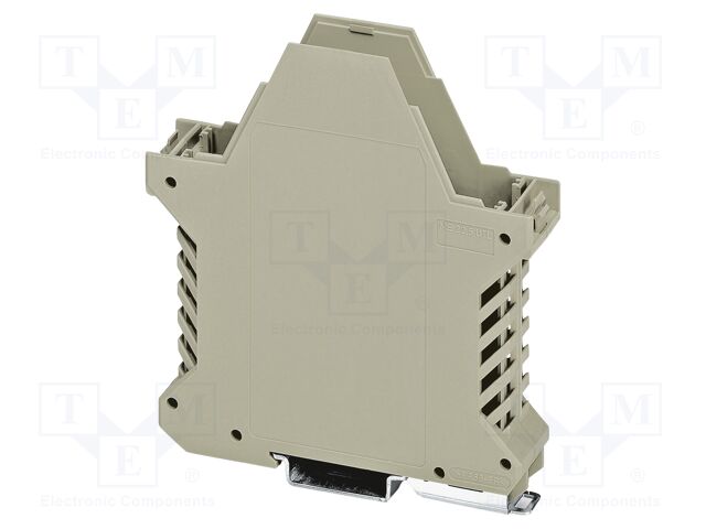 Enclosure base; with FE contact; UL94V-0; ME 22,5; X: 107.3mm