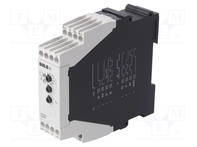 Automation module: timer; 0,02s÷300h; DPDT; 230VAC/1A; 12÷240VDC