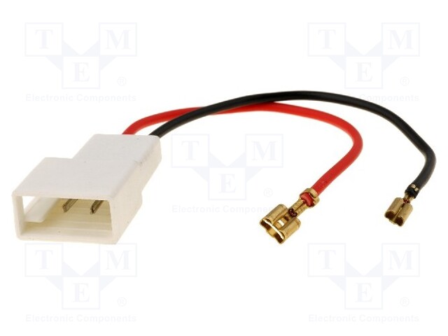 Loudspeaker connector adapter; Citroën,Peugeot,Toyota