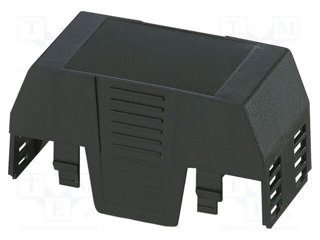 Upper housing; without connection hole; black; EH 35 F; X: 35.1mm