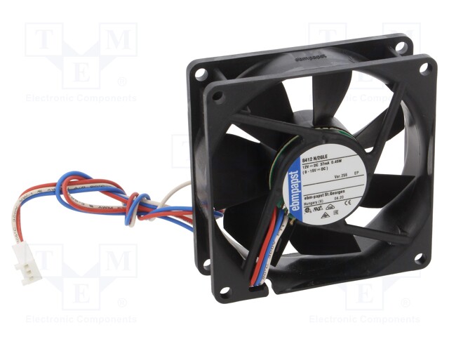 Fan: DC; axial