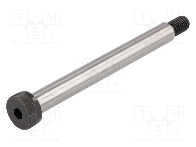 Shoulder screw; Mat: steel; Thread len: 13mm; Thread: M8; Cut: imbus