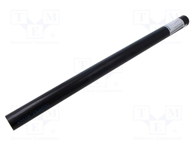 Mount.elem: rod; Ø: 30mm; L: 500mm; black; Length tolerance: 0; +1mm