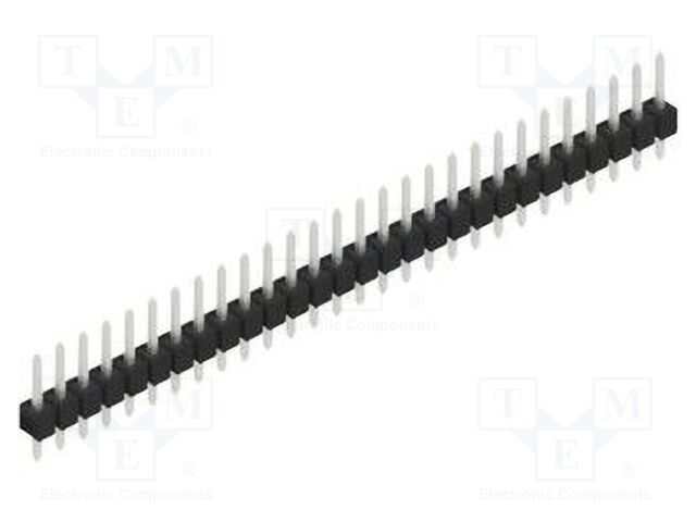 Connector: pin strips; pin header; male; PIN: 28; 2.54mm; THT; 1x28