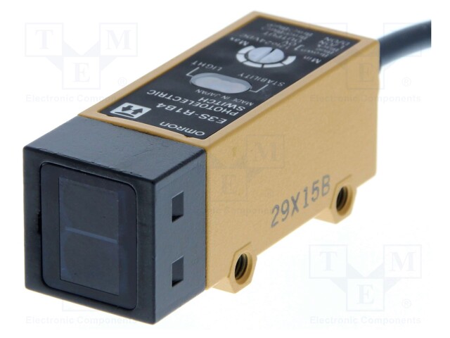 Sensor: photoelectric; Range: 1m; DARK-ON,LIGHT-ON; Usup: 10÷30VDC