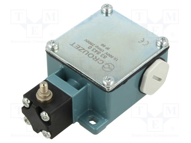 Limit switch; IP66; -20÷70°C; AC load @R: 3A/240VAC
