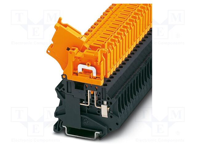 Splice terminal: rail; UT; 20A; 500V; screw terminal; PA; 0.14÷6mm2