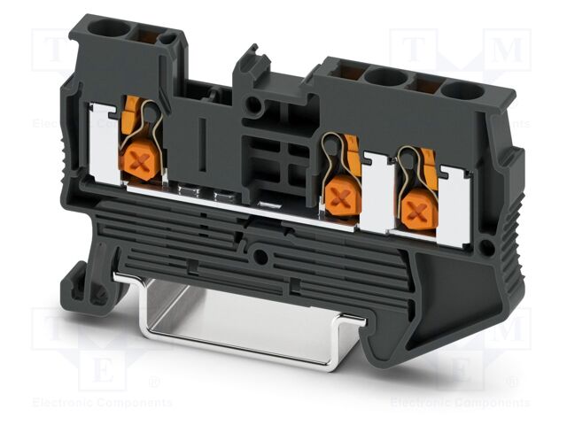 Splice terminal: rail; XT; 24A; 800V; PA; L: 35.3mm; 0.5÷4mm2; ways: 1