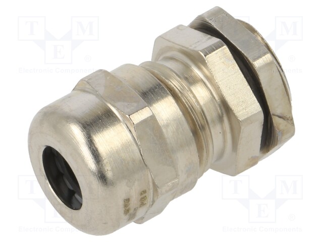 Cable gland; PG9; IP68; Mat: brass; Entrelec